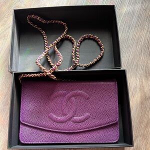 Caviar Timeless CC Wallet On Chain WOC Purple